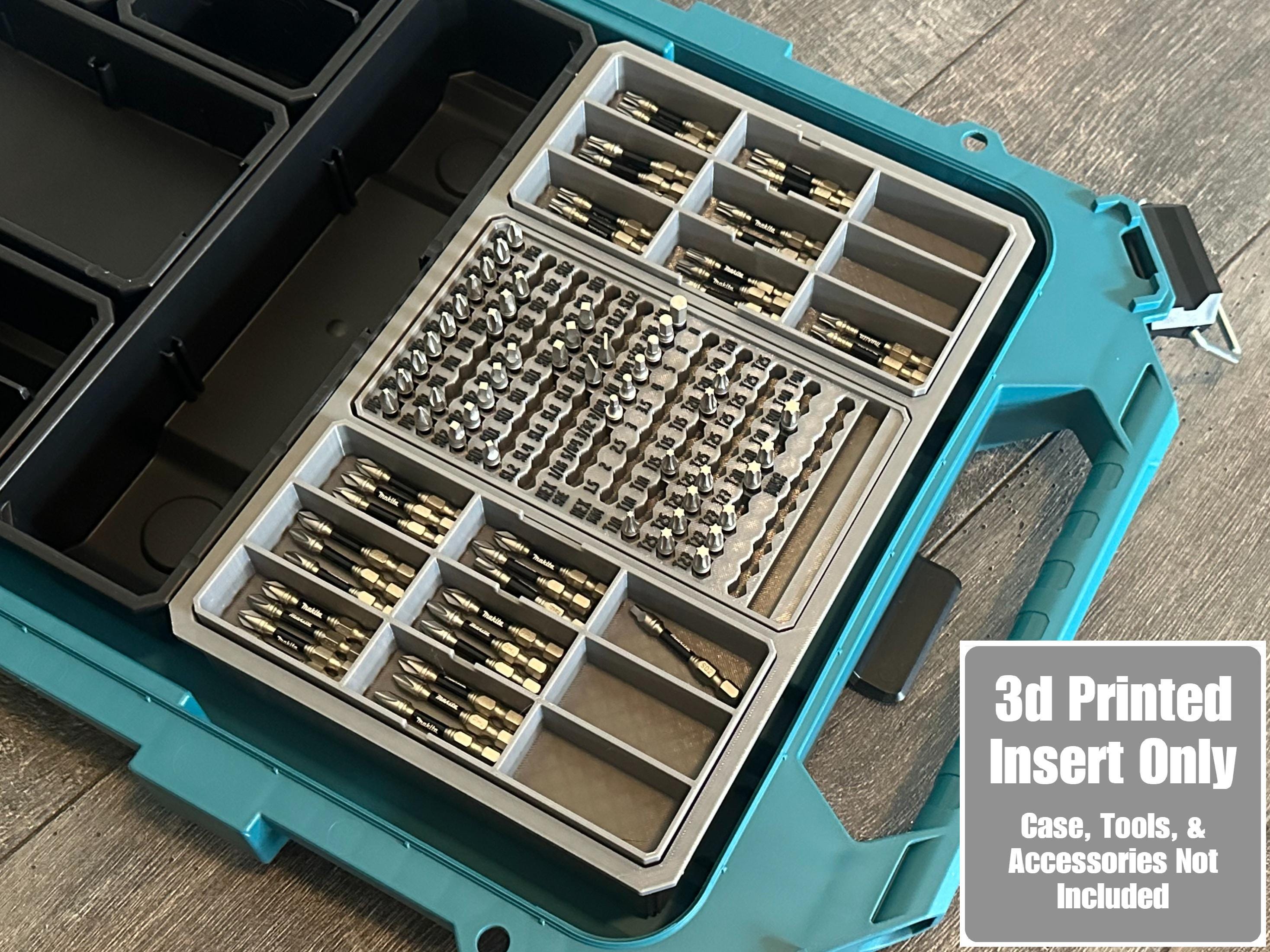 Impact Bit Organizer Insert Designed for Makita MAKTRAK Medium Low