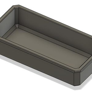 TOOLCRAFT3D Design 3d Printed Replacement Bin Designed For Milwaukee Packout Organizer (Insert Only)