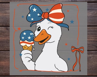 Amerikanische Gans DTF Heat Transfer: Amerikanisches 4