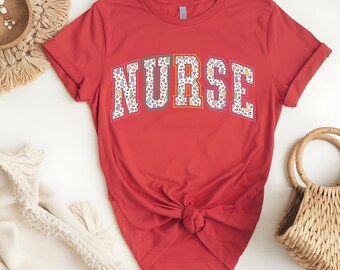 Easter Nurse T-Shirt: Vibrant DTF Heat Transfer