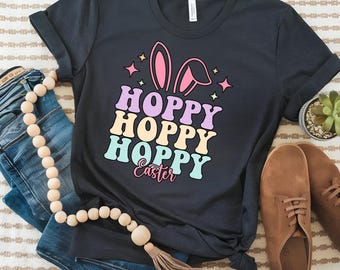 Easter DTF Heat Transfer: Hoppy Family Gift, T-Shirt Design