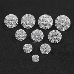 IGI-gecertificeerde ronde in het lab gekweekte diamant: 0,50 tot 5,00 karaat CVD-diamant