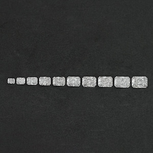 Diamante cultivado en laboratorio de talla radiante, de 0,50 a 5,00 quilates, certificado IGI, diamante artificial de talla radiante, diamante ecológico para anillo de compromiso personalizado. imagen 2