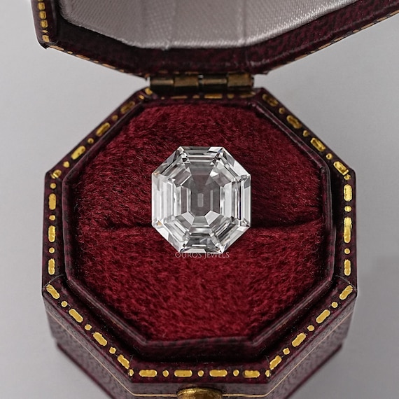 Old Mine Hexagon Cut CVD Diamond, Lab Grown Diamond For Solitaire Ring, EF-VS Clarity Loose Diamond, Vintage Style Old Cut Jewelry Making