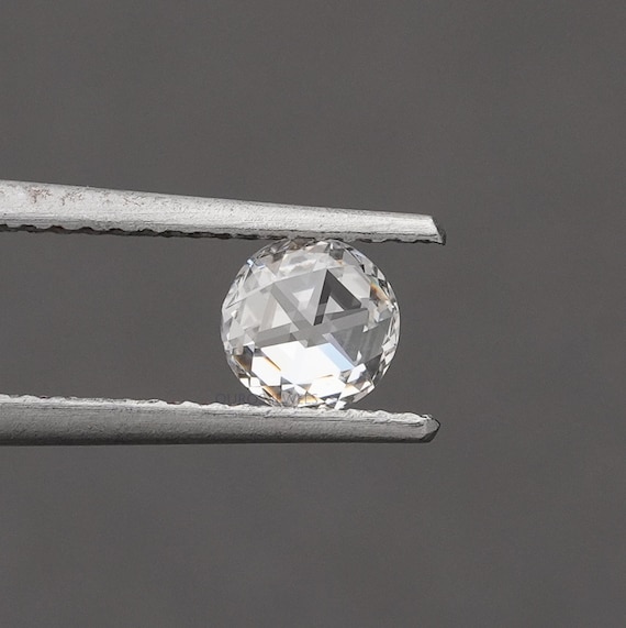 Double Rose Antique Cut Lab Diamond, Solitaire Loose Handcrafted Diamond, EF-VS Lab Grown Diamond, Lab Stone For Personalized Jewelry Making