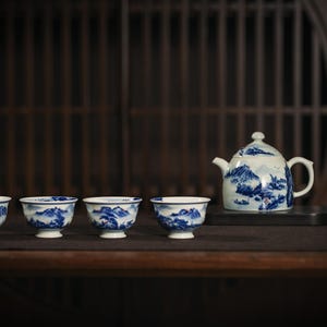 Traditional Hand-painted Chinese Tea Set