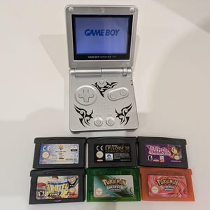 Nintendo Game Boy Advance SP Tribal Edition Console Gameboy
