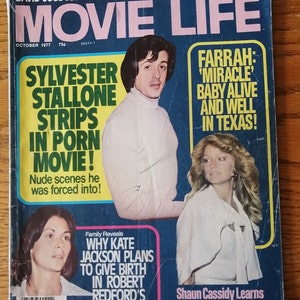 movie life magazine october 1977