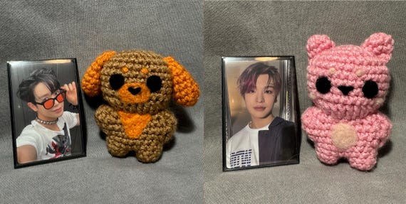 Crochet Xikers Fan-made Plush Doll K-pop - Etsy