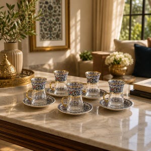 Turkish tea glasses