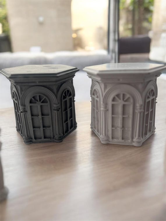 Handmade Carousel Candle, Carousel Candle Jar, Architectural  Elegant Decorative, Aesthetic Candles, Home Decor, Scented Candles -Soy Candle