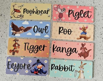 Personalised character name badge, hello my name is badge, nurse name badge, Midwife Name Badge, Student nurse, student midwife placement