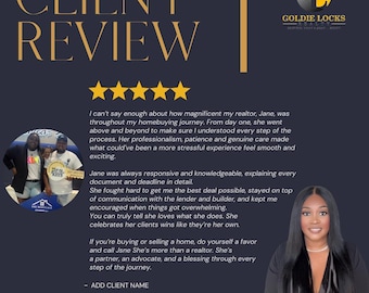 Recensione del cliente Post sui social media