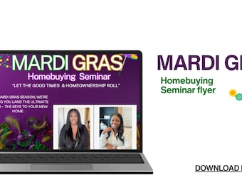 Modello di seminario per l'acquisto di una casa a Mardi Gras