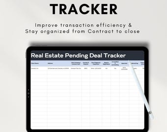 Tracker di affari immobiliari in sospeso