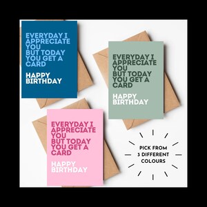 Carte d'anniversaire amusante - Cadeau d'anniversaire mignon et ludique
