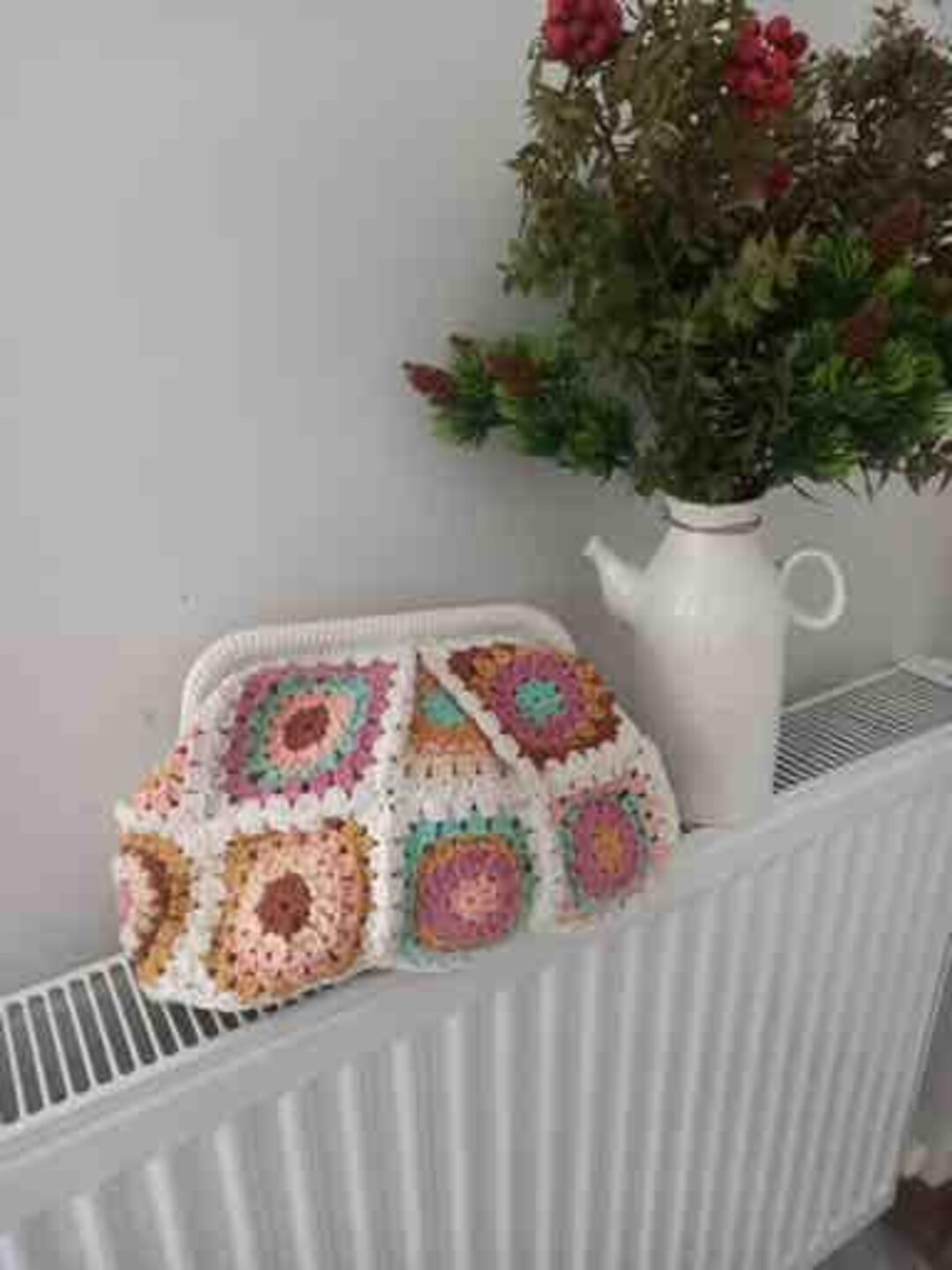 Burslu örgü Motifli çanta Etsy