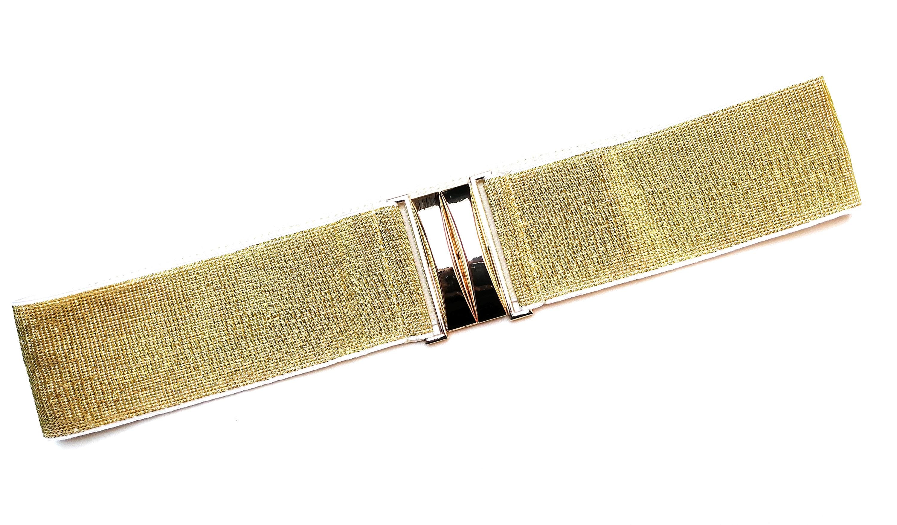 Gold Stretch Belt: Women