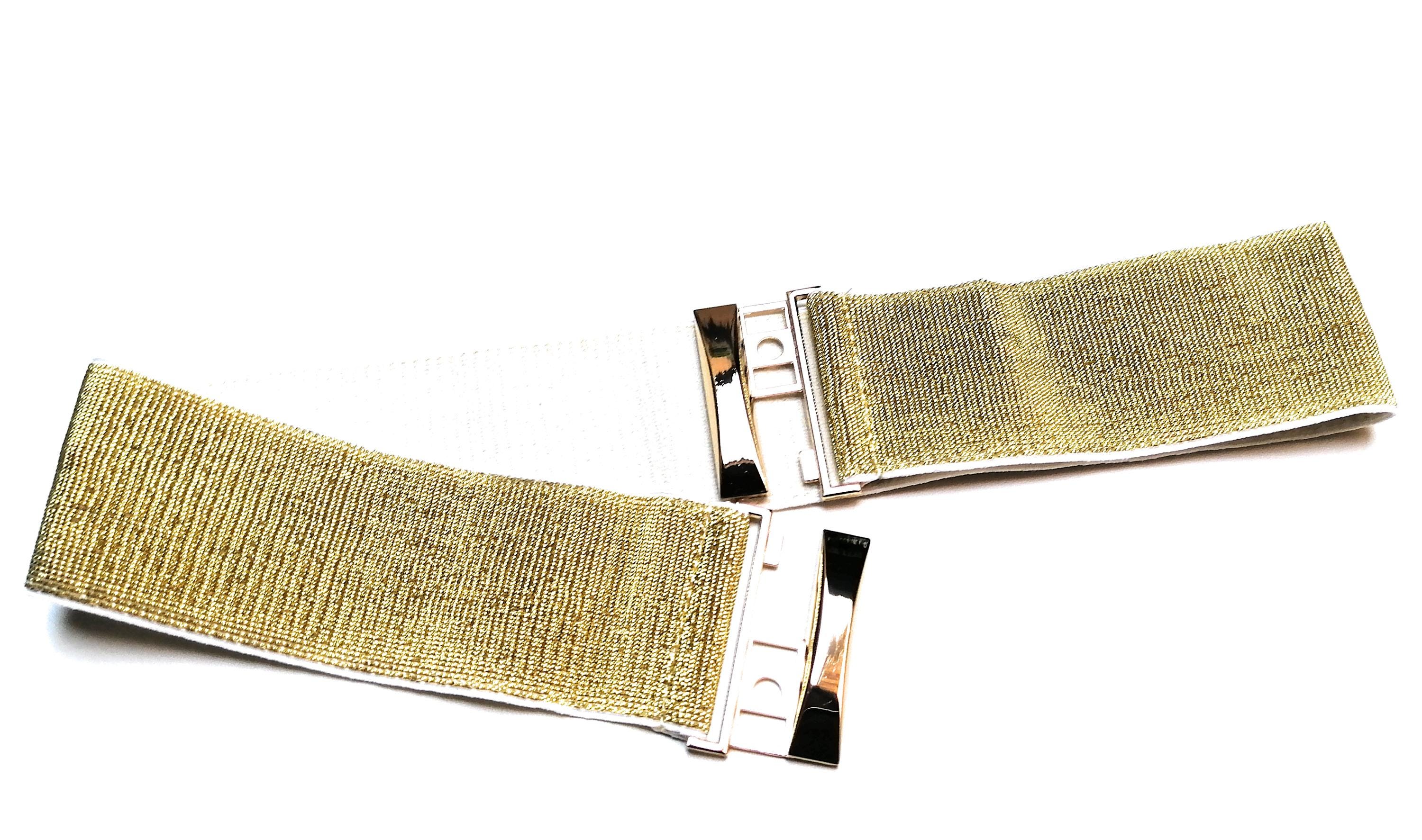 Gold Stretch Belt: Women