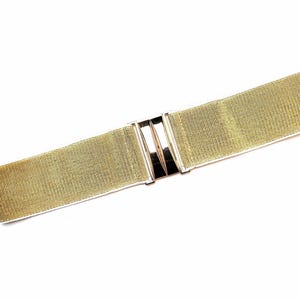 2&#39;&#39; Women&#39;s Belt Wide Gold Stretch belt 5 cm Basic Elastic belt Waist cincher Statement  accessory