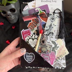 Smut themed Blind date with a book / themed books for surprise lovers themed with a mystery massager and more… handmade- valentine gift