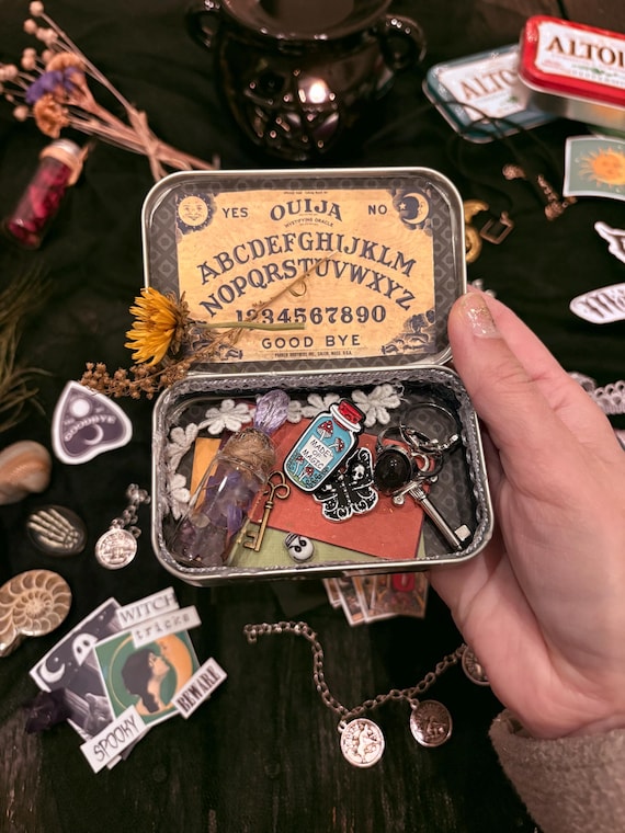 Altoid Box Tin Wallet Mini Mystery Box Handmade and Themed Your
