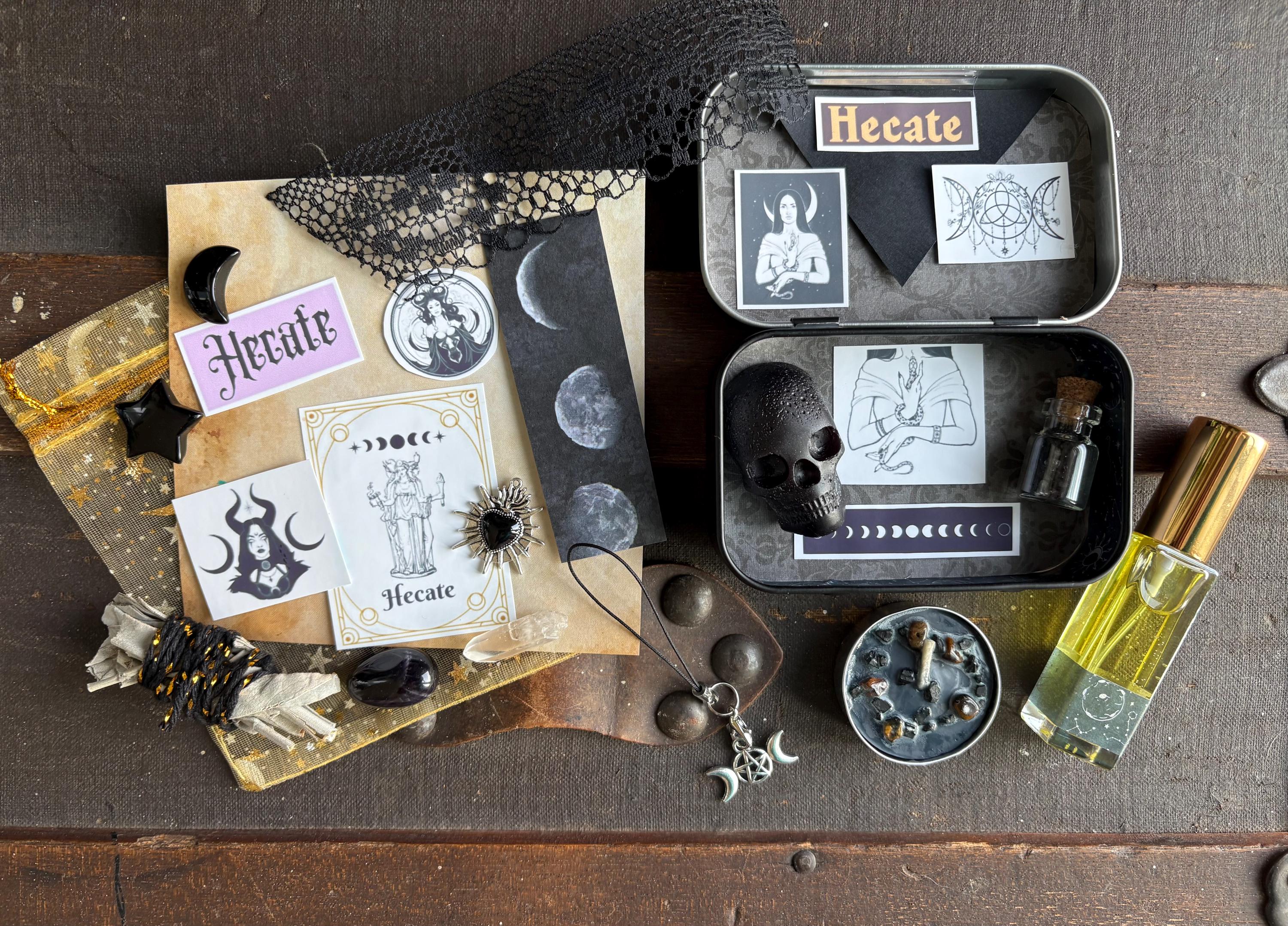 Altar Spell | Shrine Altar Tin, Unique Goddess / Gods Altar Tins and ...