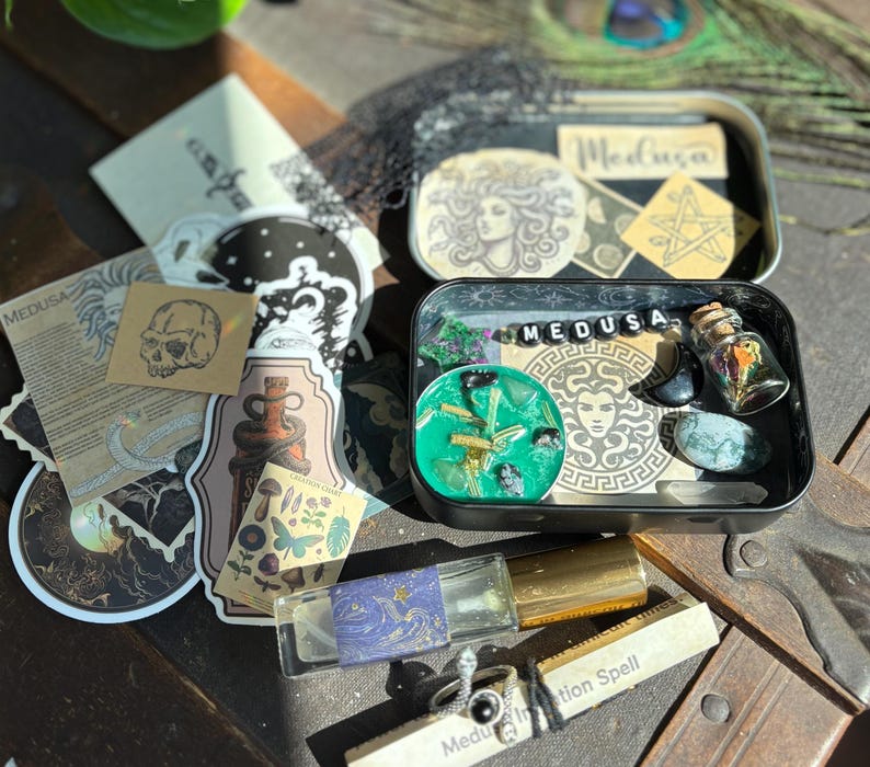 Altar Spell | Shrine Altar Tin, Unique Goddess / Gods Altar Tins and ...