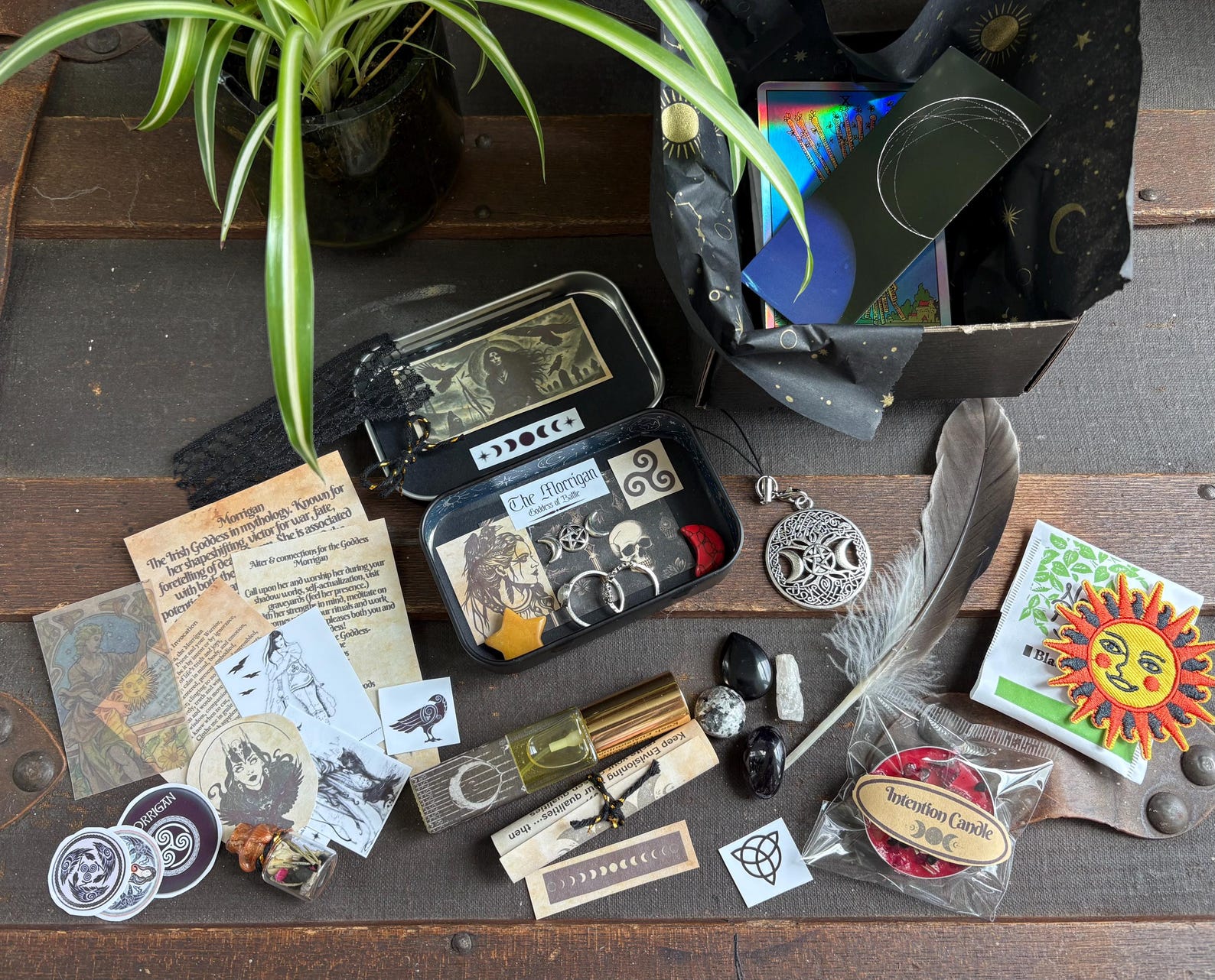 Altar Spell | Shrine Altar Tin, Unique Goddess / Gods Altar Tins and ...