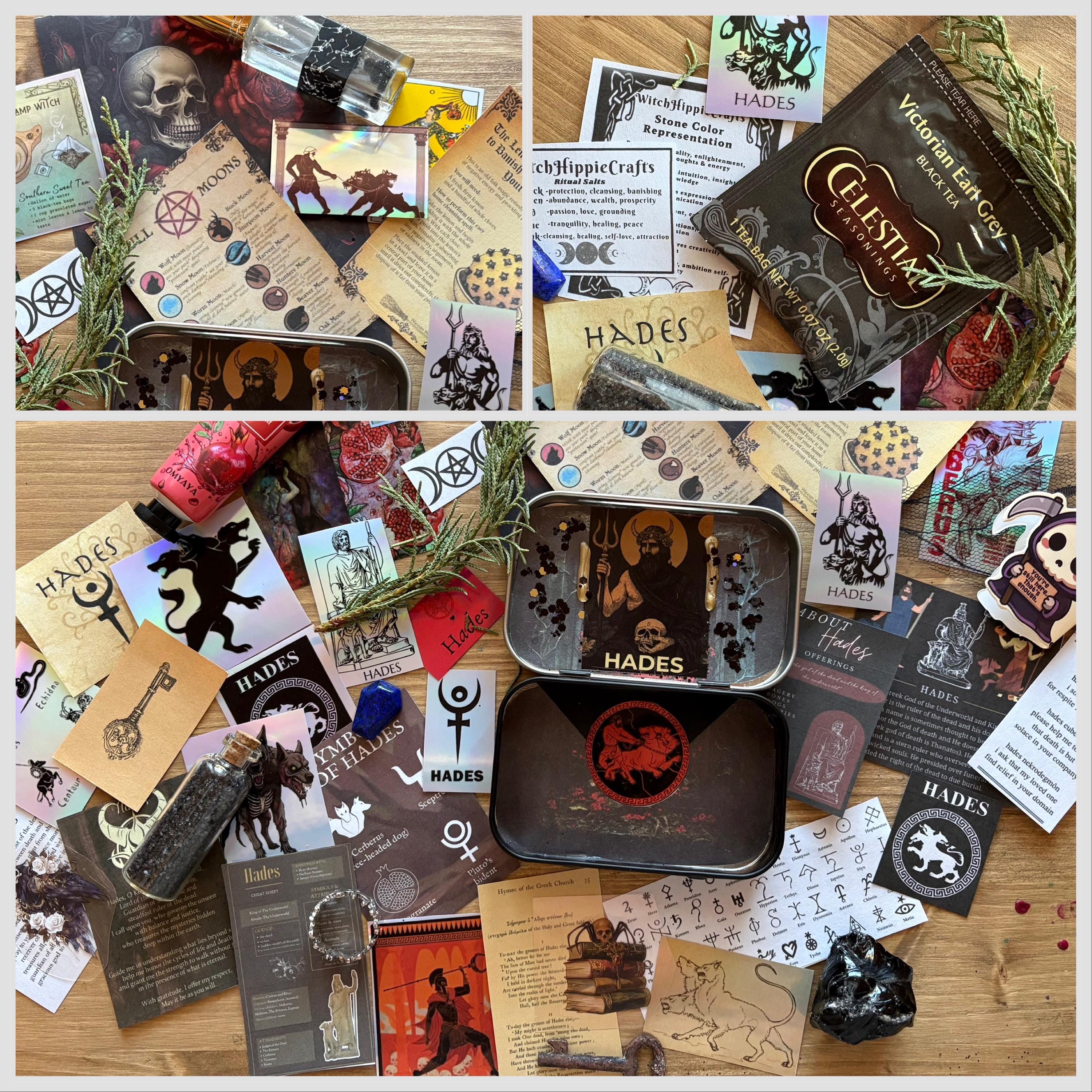 Altar Spell | Shrine Altar Tin, Unique Goddess / Gods Altar Tins and ...