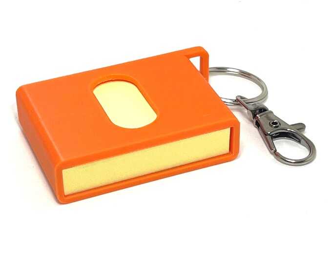 Orange To-do List Notepad Keychain | Perfect Backpack Charm | Checklist ...