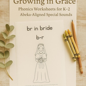 Special Sounds Bundle with Abeka-Aligned Phonics Worksheets Group 2
