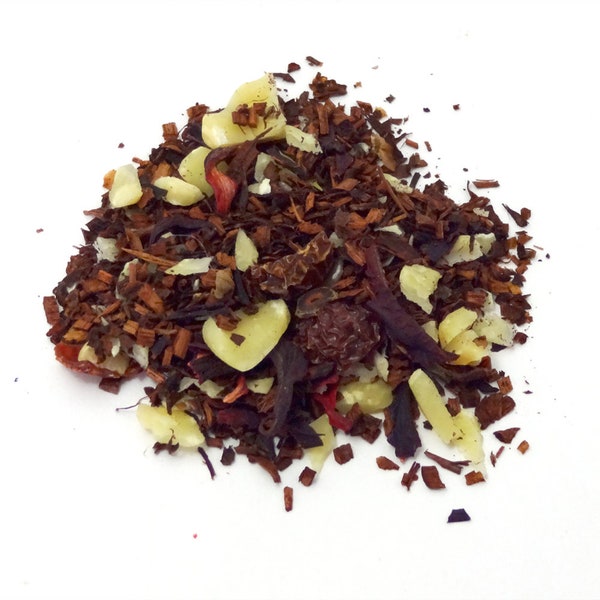 Scorpio Loose Leaf Tea - loose leaf honeybush tea, blackberry hazelnut, Zodiac sign Scorpio, astrology sign gift, birthday gift, dessert tea