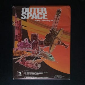 1985 Outer Space Stamp Collecting Kit #928 Sealed