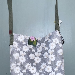Unique, handmade small tote bag
