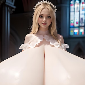 Marrying a Blonde with Gigantic Breasts