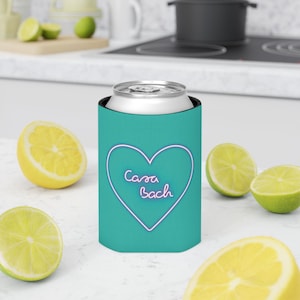 Bach-Insel Bachelorette Koozie: Bombshell Bach Party Dosenkühler Bild 1