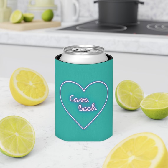 Bach Island Bachelorette Koozie: Bombshell Bach Party Can Coolers