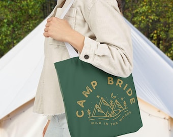 Camp Bride Canvas Tragetasche: Geschenk zum Junggesellinnenabschied