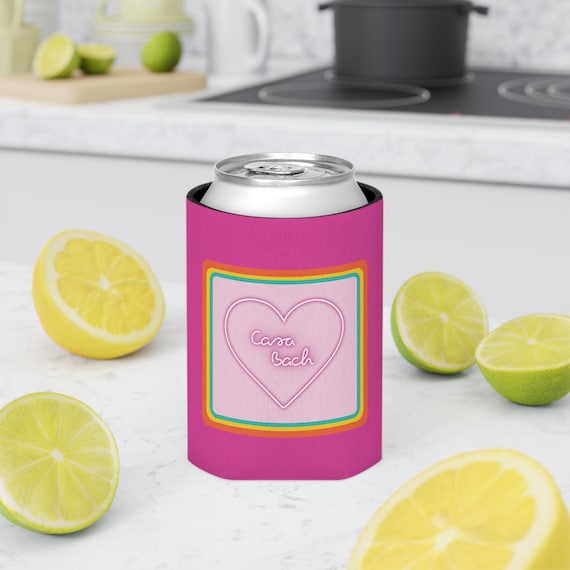Bach Island Bachelorette Koozie: Bombshell Bach Party Can Coolers