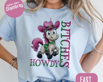 Howdy B*tches Cowgirl T-shirt: Western Graphic Tee
