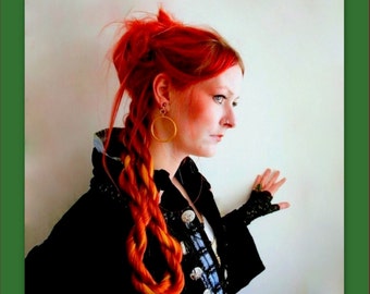 Long Braid Hair Extension: Custom Twist Wig, Bellydance Hairpiece