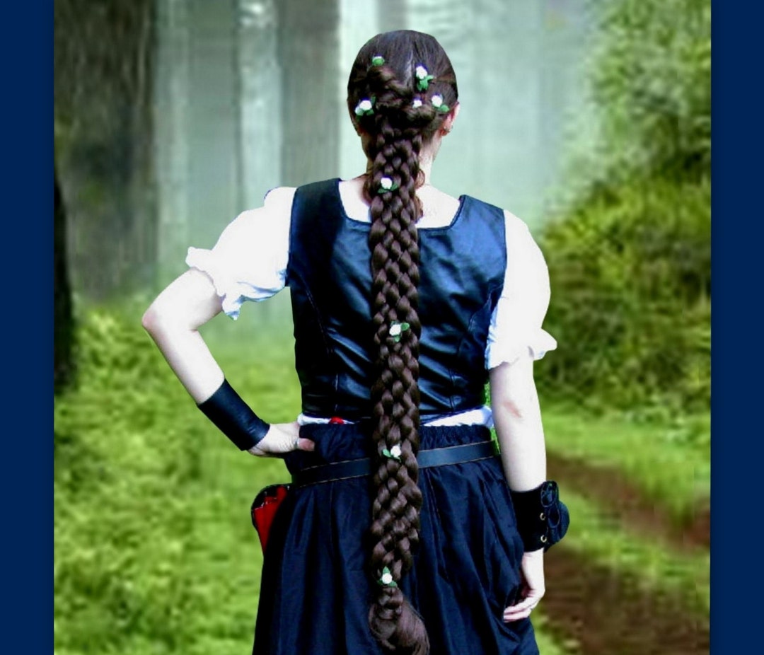 Renaissance Ravenclaw diadem plait wig Ravenclaw diadem plait wig - www.joarbit.com main image 3