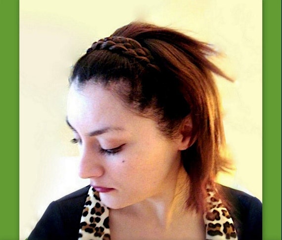 Hair Braided Headband Bridal Wedding Braid Hairband Hair Accessory Plaited Hair Style Bridal Women Plait Head Band Hairpiece Diadem