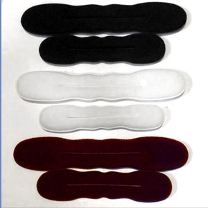 Padded Ballet Hair Bun form hair roll chignon Maker Ballerina Hair Bun Dance Hair Bun Form prom wedding hair accessory helper long hair rats