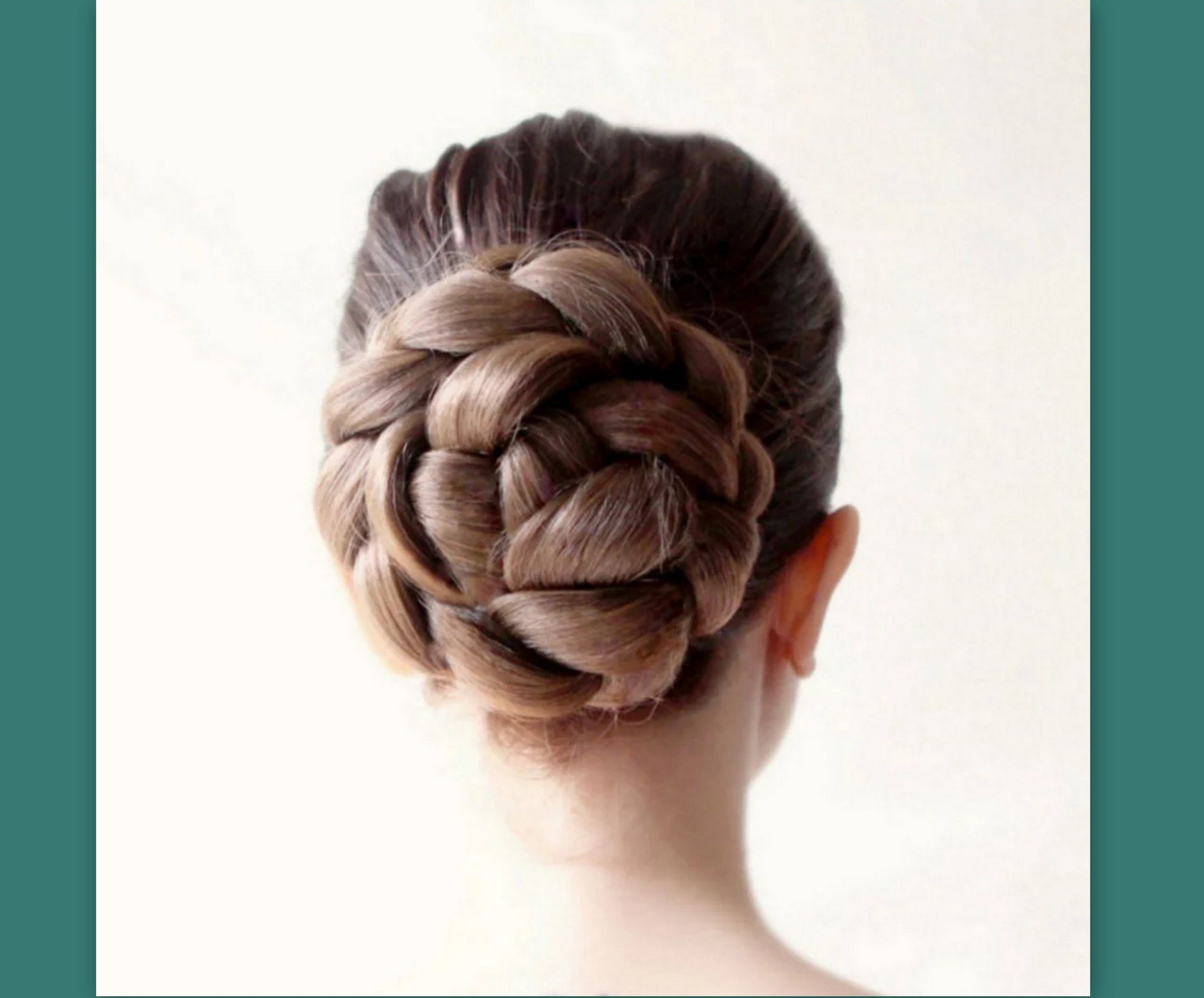 Chignon plat