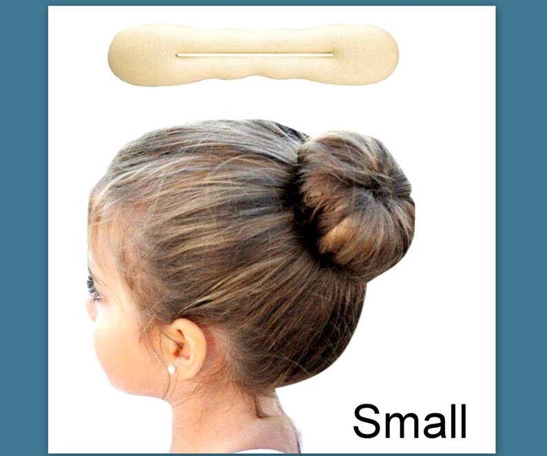 Padded Ballet Hair Bun Form Hair Roll Chignon Maker Ballerina Etsy