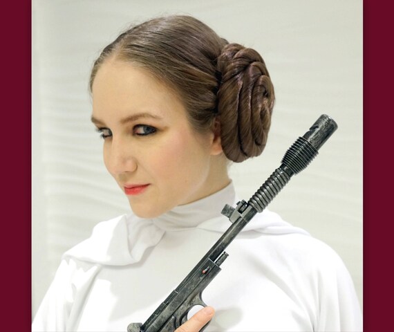 Princess Leia Star Wars Hair Accessories Hair Buns Cosplay Etsy