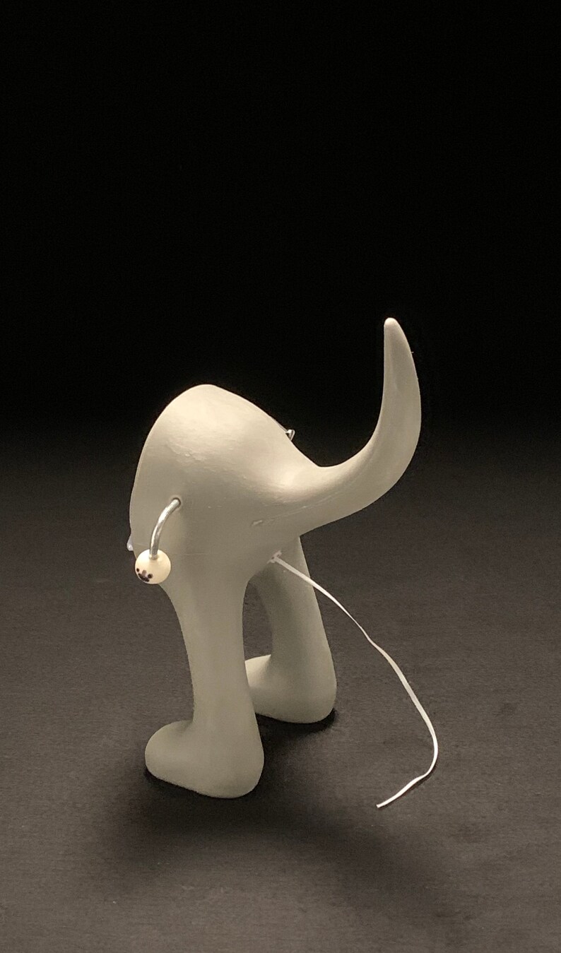 Dog Butt Floss Weimaraner Grey dental floss dispenser Etsy