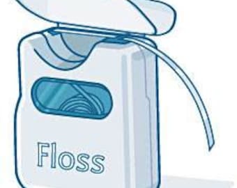 Fio dental para bunda de cachorro - Recargas de fio dental